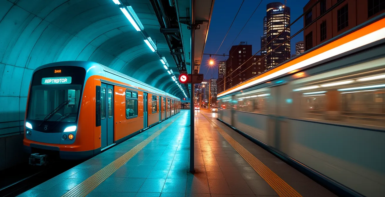 Vue aérienne comparative des systèmes de métro de Montréal et Toronto
