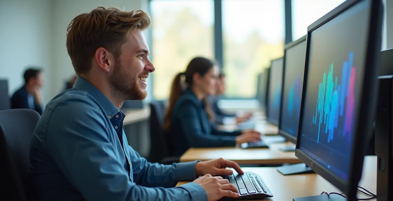 Environnement d'apprentissage pour logiciels comptables au Canada